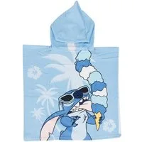 Lilo & Stitch Strandtuch Lilo & Stitch Kinder Poncho Badetuch Strandponcho 55x110 cm