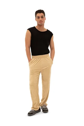 Herren gerade geschnittene Strickhose