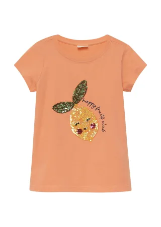 s.Oliver - T-Shirt orange - Gr. - 134