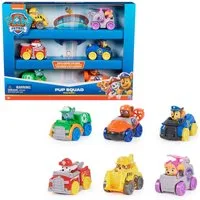Spin Master Spielzeug-Auto PAW Patrol - Fahrzeug Set Pup Squad Racers, (Set, 6-tlg), im Hosentaschenformat