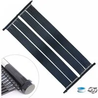 Melko Pool-Wärmepumpe Poolheizung Solarheizung 505x80CM Solarmatte Heizung Solarabsorber