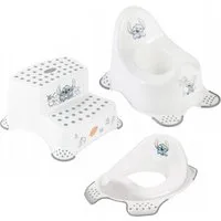 keeeper Baby-Toilettensitz Stitch Toilettensitzaufsatz Rutschfeste Plattform, Toilettensitzaufsatz + Stitch-Töpfchen