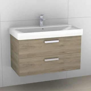Artiqua 413 Waschtischunterschrank für Smyle Square 500251, 500250 (ehem. 120590, 120593) Sanremo Ei 413-WU2L-K147-7145-428