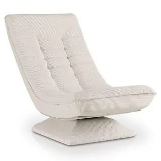Juskys Relaxsessel, Beige, Textil, 58x85x100 cm, Wohnzimmer, Sessel, Relaxsessel