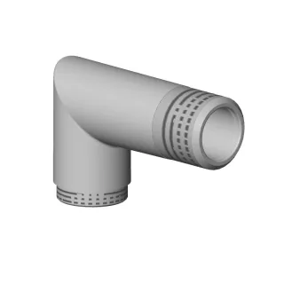 Dornbracht Anschluss Ersatzteile 091103036 D. 22 x 63 x 34 mm Platin 091103036-08