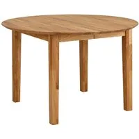 Home affaire Esstisch Time Massivholz FSC Holztisch, Durchmesser 120 cm, mit Auszugsfunktion, Küchentisch, Bestseller