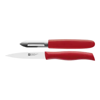 ZWILLING TWIN Grip Messerset 2-tlg, Rot
