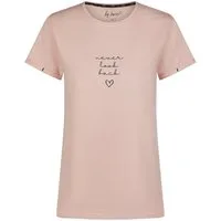 By Louise Pyjamaoberteil Damen Pyjamashirt mit kurzem Arm (1-tlg) Baumwolle