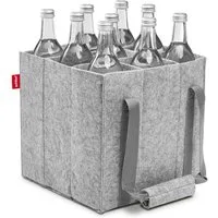achilles Flaschenkorb Flaschentasche mit 9 Fächer, Auch für 1,5 Liter Flaschen, Flaschen
