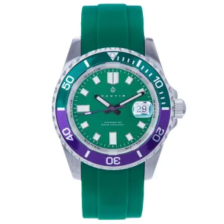 Nautis Interceptor Coffret avec Bracelets Interchangeables et Affichage de la Date - Vert