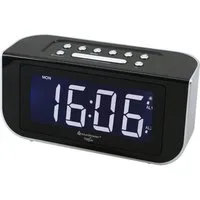 Soundmaster FUR4005 Funkwecker Radiowecker UKW-PLL Dual-Alarm dimmbares Display Uhrenradio