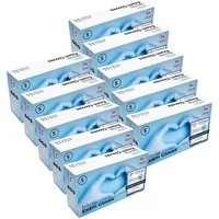 IEA Medical Einweghandschuhe Nitril-Handschuhe blau (1000-St., 10x100er Box) puderfrei, latexfrei, Hygiene-, Schutz-, Untersuchungshandschuhe