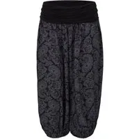 malito more than fashion Haremshose malito Damen Capri Hose mit Orient Print, Haremshose zum Tanzen, Haremshose Knielang