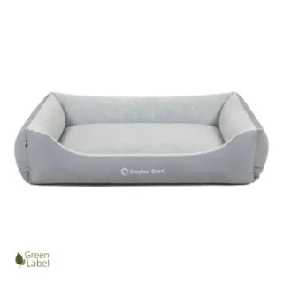 Doctor Bark Hundebett GreenLabel hellgrau S