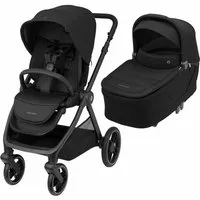 Maxi-Cosi Kinder-Buggy Maxi-Cosi Oxford Plus Baby Kinderwagen, 2-in-1 Set, mit Babywanne, 0–4, Bequeme Babywanne für Neugeborene Geräumiger Sitz und ergonomische R…