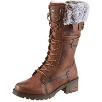 Mustang Shoes Haukea Winterstiefel Snowboots, Winterstiefel mit TEX-Membrane