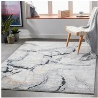 Livabliss Teppich BERLIN, rechteckig, Höhe: 10 mm, Moderner Designerteppich in Marmor Optik, Kurzflor Wohnzimmerteppich
