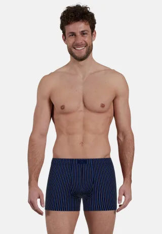 götzburg bodywear - Wäsche Männlich blau-dunkel-streifen - Gr. - 7