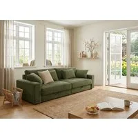 Jockenhöfer Gruppe Big-Sofa Space XL, B: 284 cm, Mega-Sofa mit Bettkasten & 4 Zierkissen