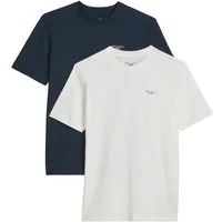Marc O'Polo DENIM T-Shirt regular fit im 2er Pack, in softem Single Jersey (2-tlg)