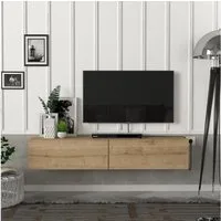 moebel17 Lowboard TV Lowboard Hängend Aristo Saphir / 1-2-2, modernes TV Lowboard in Saphir