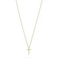 CHRIST Goldkette CHRIST Damen-Kette Collier Kreuz Kreuz
