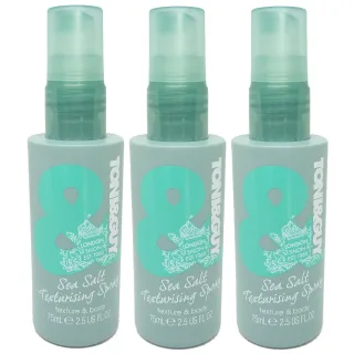 Toni + Guy Sea Salt Texturising Spray Haar Pflege Styling leichter Halt 3x75ml