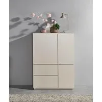 HBZ Highboard Vince Highboard, B/H/T 103x142x38 cm (1 St), Breite 103 cm, Push-to Open, Melaminbeschichtung