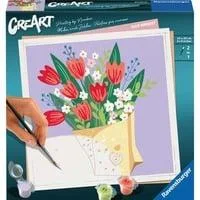 CreArt - Tulpenstrauß, Malen