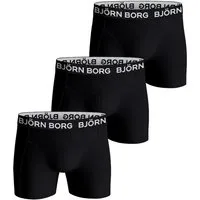 Björn Borg Boxershorts Boxershorts Unterhosen Stretch Boxers 3-pack (3-St)