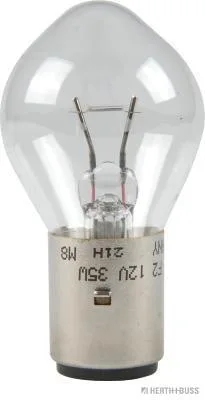 HERTH&BUSS Glühlampe, F2, 12 V, 35 W, BA20s - 89901078