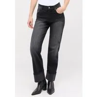 ANGELS Straight-Jeans mit umgeschlagenem Bein