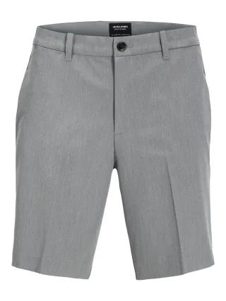 JACK&JONES - JPSTACE LEO CHINO SHORTS SRT SN grey melange - Gr. - S