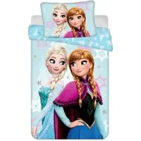 Disney Frozen Kinderbettwäsche Wendebettwäsche Disney Frozen Anna und Elsa 2tlg. 100x135 + 40x60cm, Baumwolle, 2 teilig