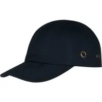 Nitras Sicherheitshelm Baseballcap, Anstoßkappe in Baseballmützen Style, Uni Cap mit Schirm