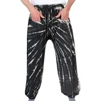 BUDDHA arts&more Haremshose Gebatikte Ballonhose aus Nepal Handarbeit Gebatikt