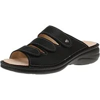 Finn Comfort Finn Comfort 02620-817393 Hellas - Damen Pantoletten - Black Sandale