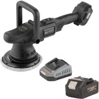 PRO CRAFT Akku-Poliermaschine PM22bb Akku Poliermaschine 20 Volt 150 mm + 1x Akku 4,0 Ah + Ladegerät