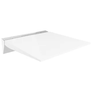 Villeroy und Boch Vicare Universal Duschklappsitz 92174068 35,5 x 37 cm, Aluminium