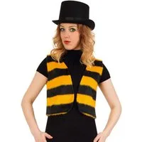 Fries Kostüm Bienenweste Biene Weste Fasching Karneval Cosplay Halloween M oder XL
