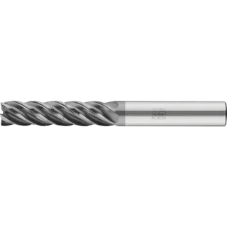 PFERD TOOLS VHM-Fräser Ø25mm, 5 Schneiden, mit Spanteiler, 4xDC, Radius 1mm, HB, Universal - 23000872