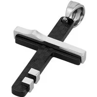 Adelia´s Kettenanhänger Anhänger – Kreuz Kreuzanhänger aus Edelstahl, Ideal als Geschenk zum Valentinstag