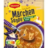 MAGGI Fertiggericht, Maggi Guten Appetit Märchen Suppe mit zauberhaften Nudeln 53g