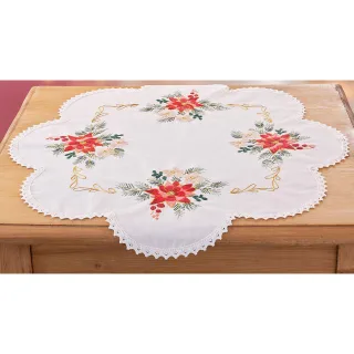 Form-Mitteldecke "Weihnachtsstern"