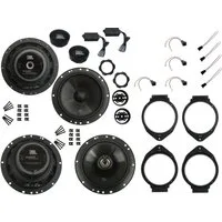 DSX JBL Lautsprecher Set für Opel Astra J Bj 09-15 Tür Vorne hinten 1200 W Auto-Lautsprecher (150 W)
