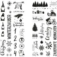 Rayher Sticker Winterzauber, 2 Blatt