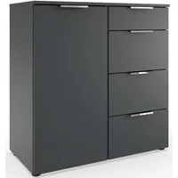 Wimex Kombikommode Level by fresh to go, 1-türig, mit 4 Schubladen und soft-close Funktion, 84cm breit