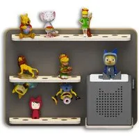 Holzura Kinderregal Regal für Toniebox, Aufbewahrung für Toniefiguren