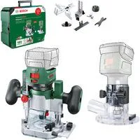 Akku-Oberfräse AdvancedTrimRouter 18V-8 Combi Set grün/schwarz, ohne Akku und Ladegerät, POWER FOR ALL ALLIANCE