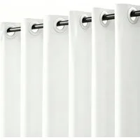 Agger Duschvorhang Leinenstruktur-Duschvorhang, schimmelresistenter und wasserdichter Breite 150 cm, verdickter Duschvorhang, ideal für Badewanne und Duschkabine